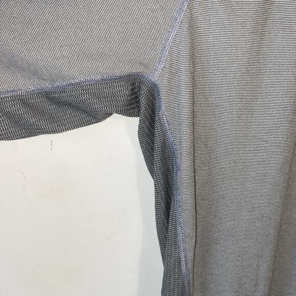 Patagonia Capilene Men's Base Layer Shirt SZ L Gray Performance Hiking Climbing - Picture 4 of 7